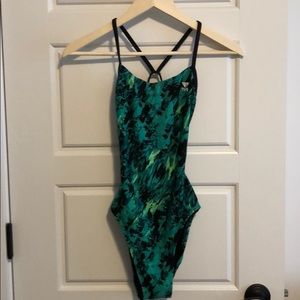 TYR one piece swim suit
